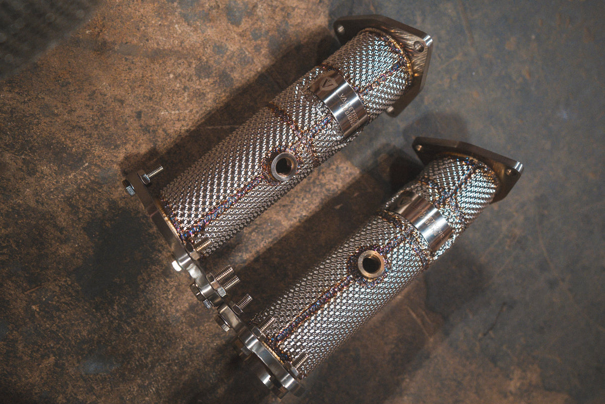 Valvetronic Designs® Corvette C8 Z06 Titanium Valved Sport Cat-Back Exhaust with 4" OD Tips