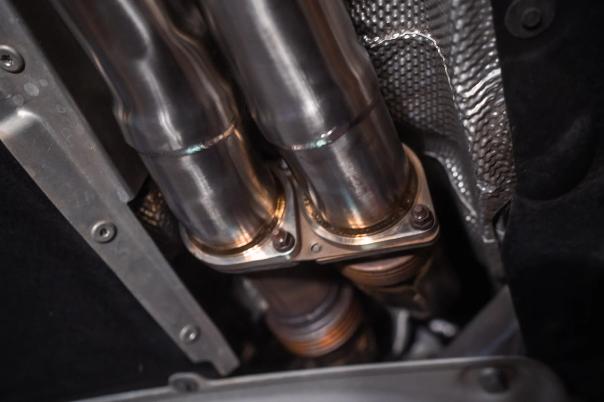 Valvetronic Designs® BMW M3/M4 F8x Valved Sport Cat-Back Exhaust with 4" OD Tips