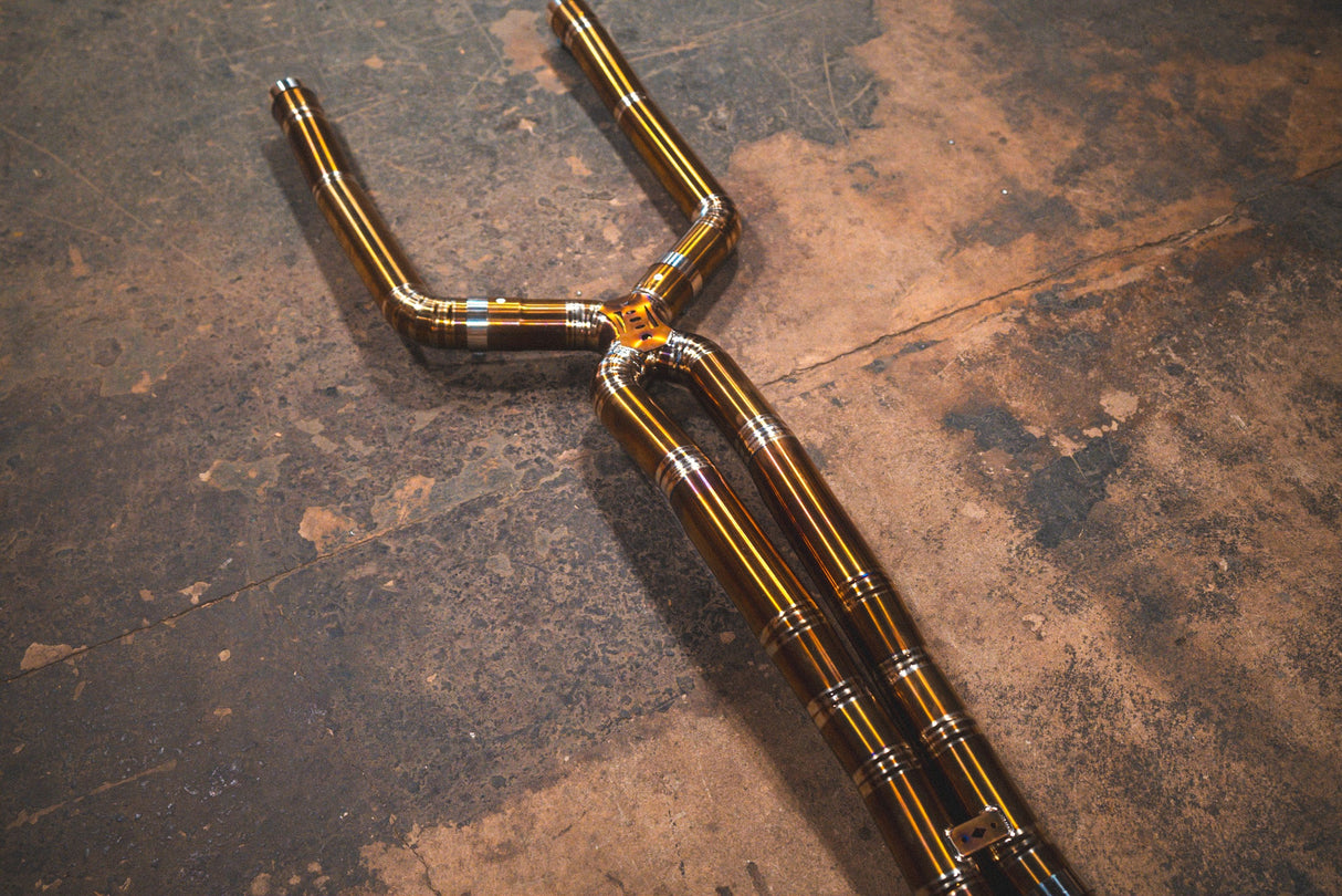Valvetronic Designs® BMW M8 F91/F92/F93 Valved Sport Cat-Back Exhaust with 4" OD Tips