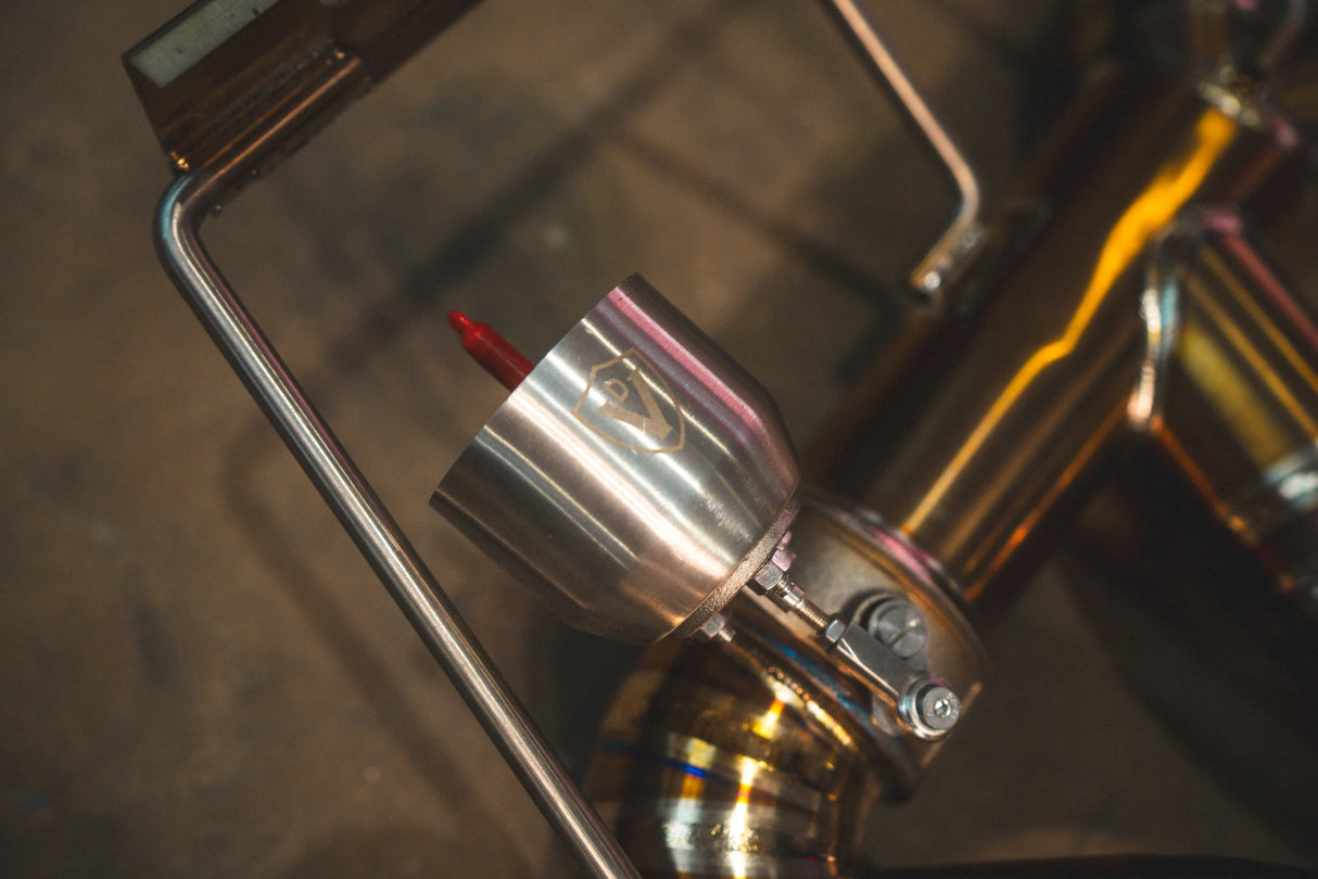 Valvetronic Designs® (00-06) BMW M3 E46 Valved Axle-Back Exhaust with 4" OD Tips