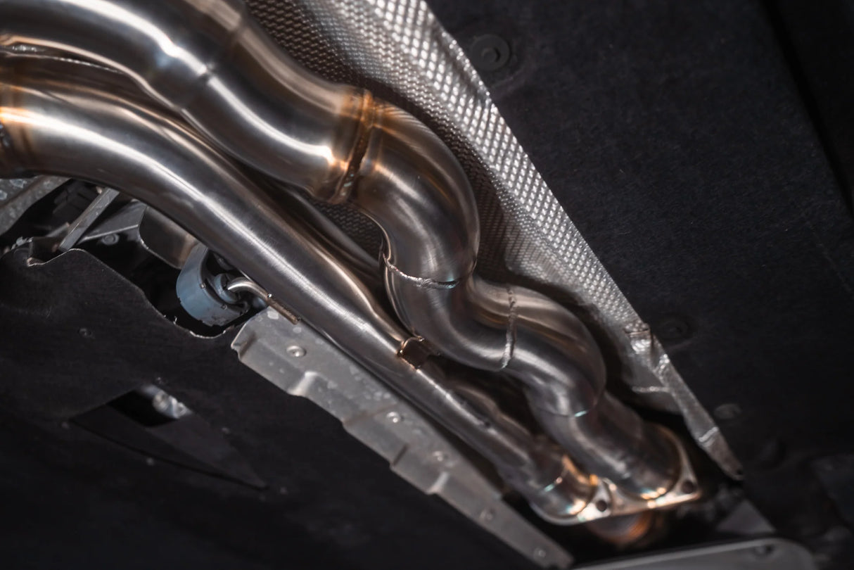 Valvetronic Designs® BMW M3/M4 F8x Valved Sport Cat-Back Exhaust with 4" OD Tips