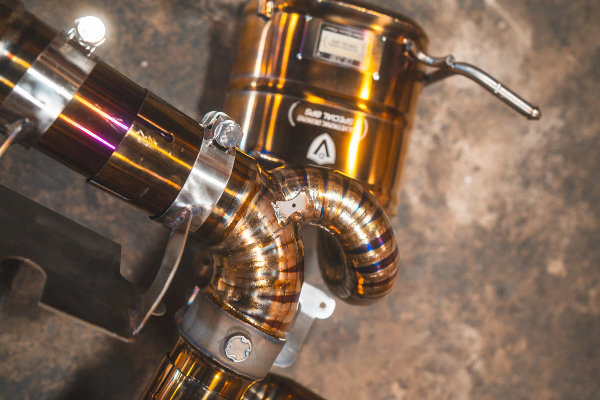 Valvetronic Designs® Corvette C8 Z06 Titanium Valved Sport Cat-Back Exhaust with 4" OD Tips