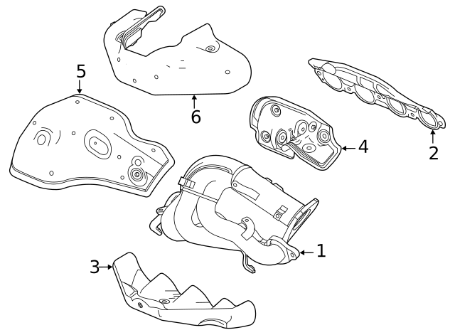 General Motors #12668562 Corvette C8 Exhaust Manifold Gasket (1 Required)