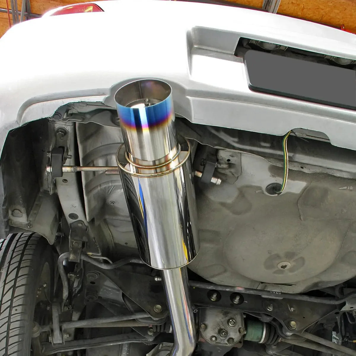 2002-2007 Subaru Impreza WRX/STI GD EJ25 3" Cat-Back Exhaust with 4.5" OD Burnt Tip