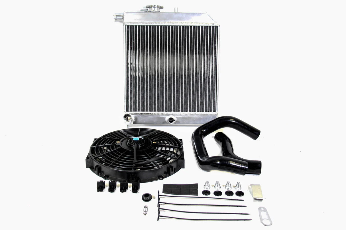 PLM® Honda Acura K-Swap EG EK DC2 Passenger Side Alminum Radiator Kit