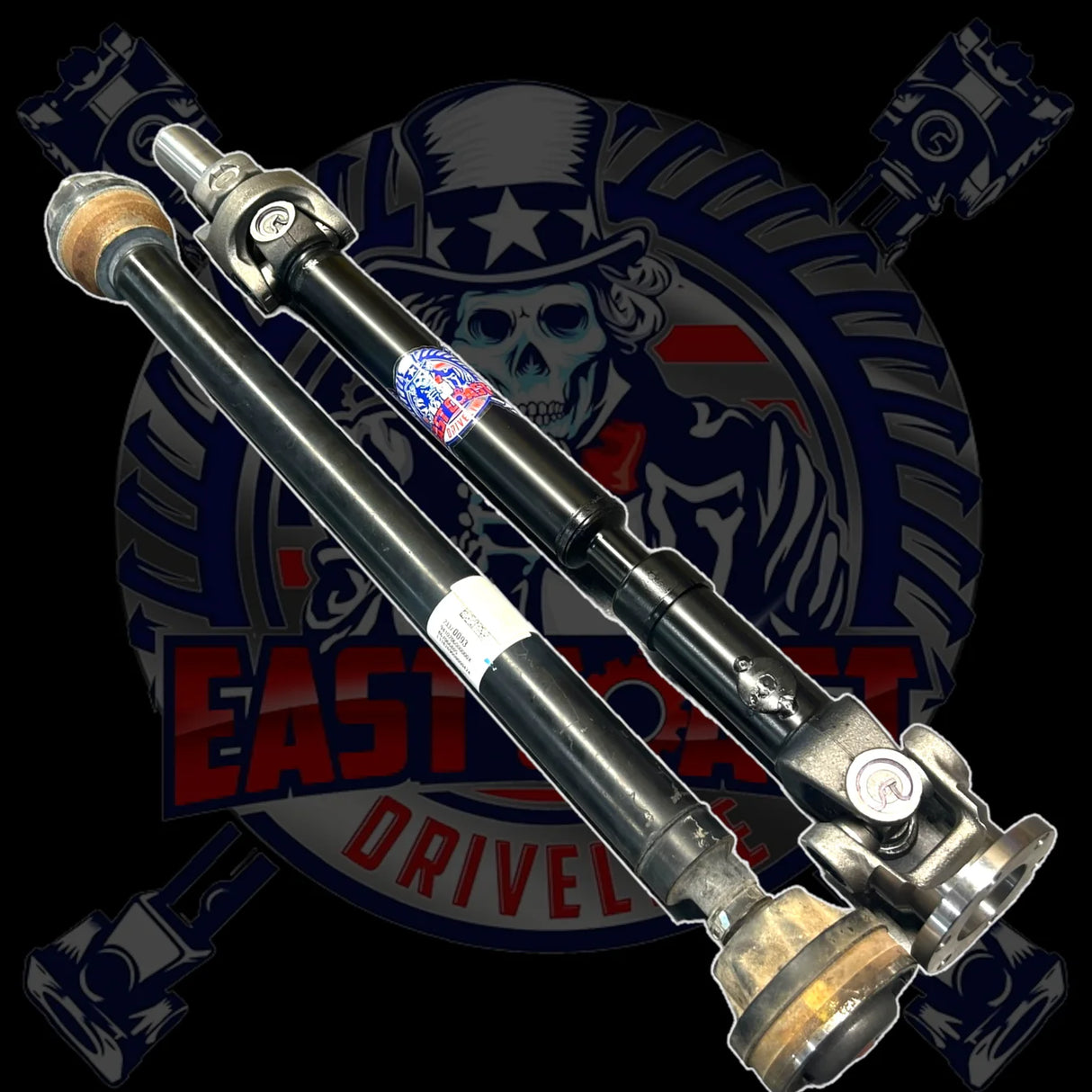 East Coast Driveline® (19-25) Silverado/Sierra V8 4WD Upgraded Front Driveshaft