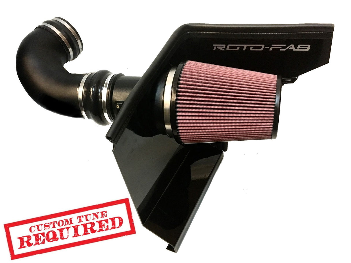 Roto-Fab® (10-15) Camaro SS Whipple Supercharger Cold Air Intake System with Oiled Filter
