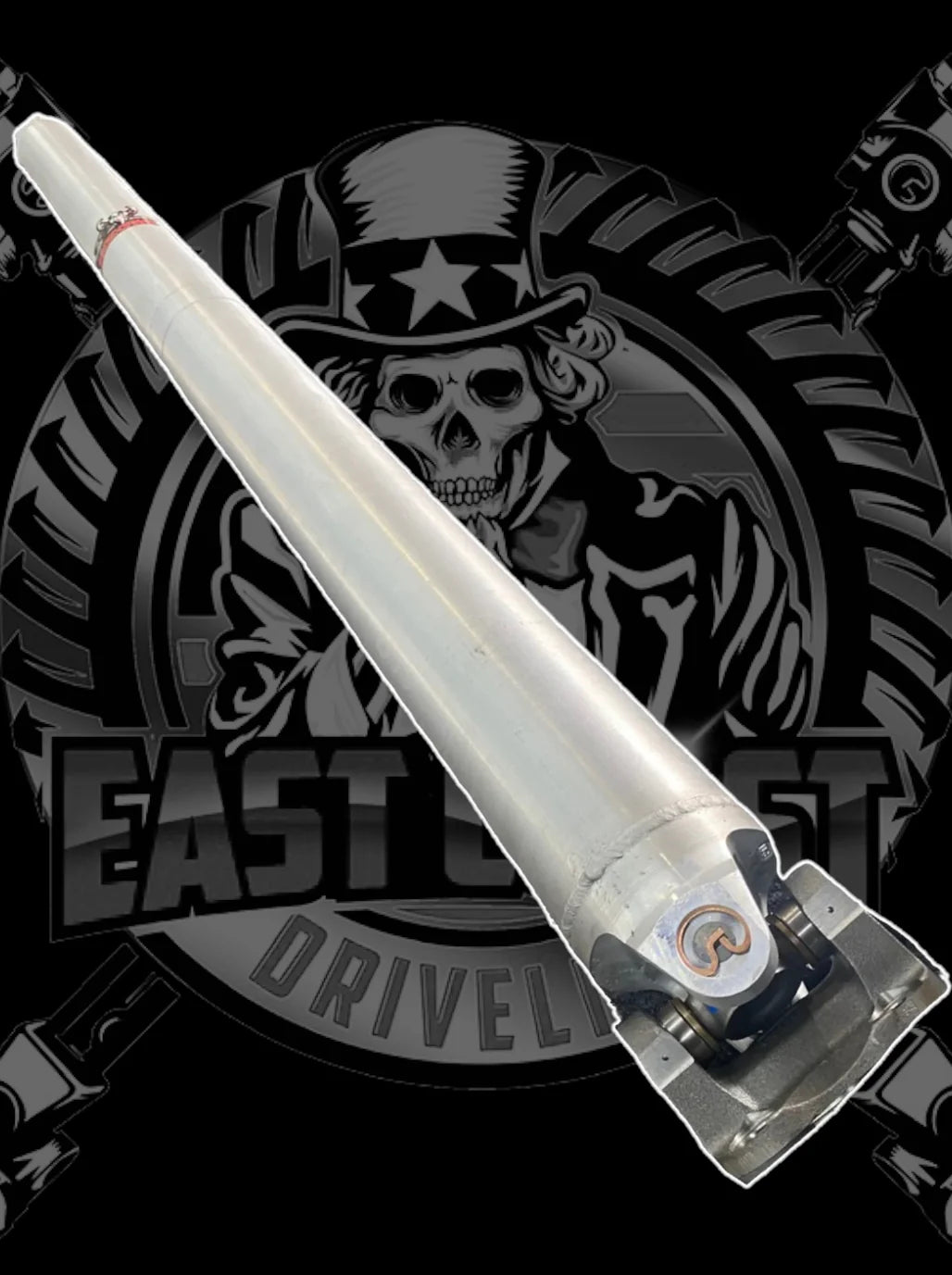 East Coast Driveline® (04-07) RAM 2500/3500 5.9L 1-Piece 5” Aluminum Driveshaft (Quad Cab 8’ Bed 160.5” WB)