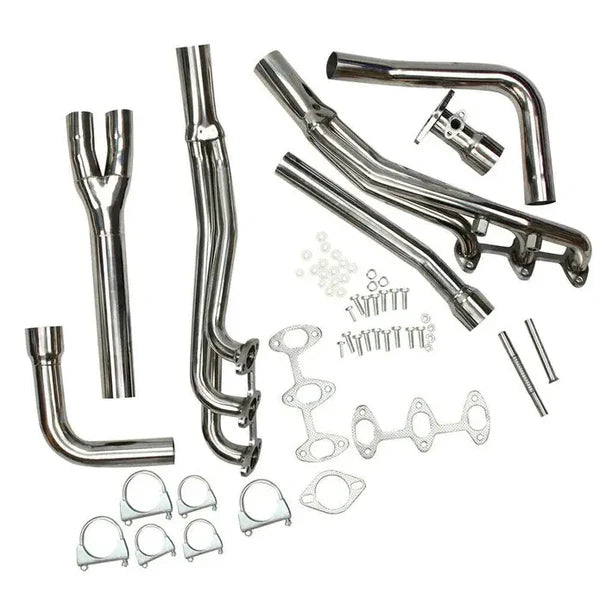 (88-95) Toyota 4Runner/Pickup 3.0L Long Tube Exhaust Headers with Catless Mid-Pipe