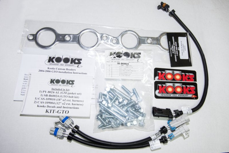Kooks Headers (04-06) Pontiac GTO 304SS 1-7/8" x 3" Long Tube Headers