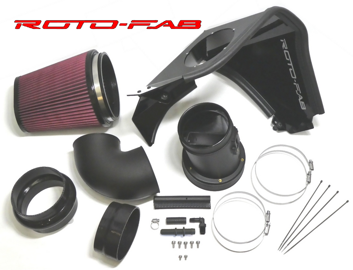 Roto-Fab® (16-19) Cadillac CTS-V Cold Air Intake System with Oiled Filter