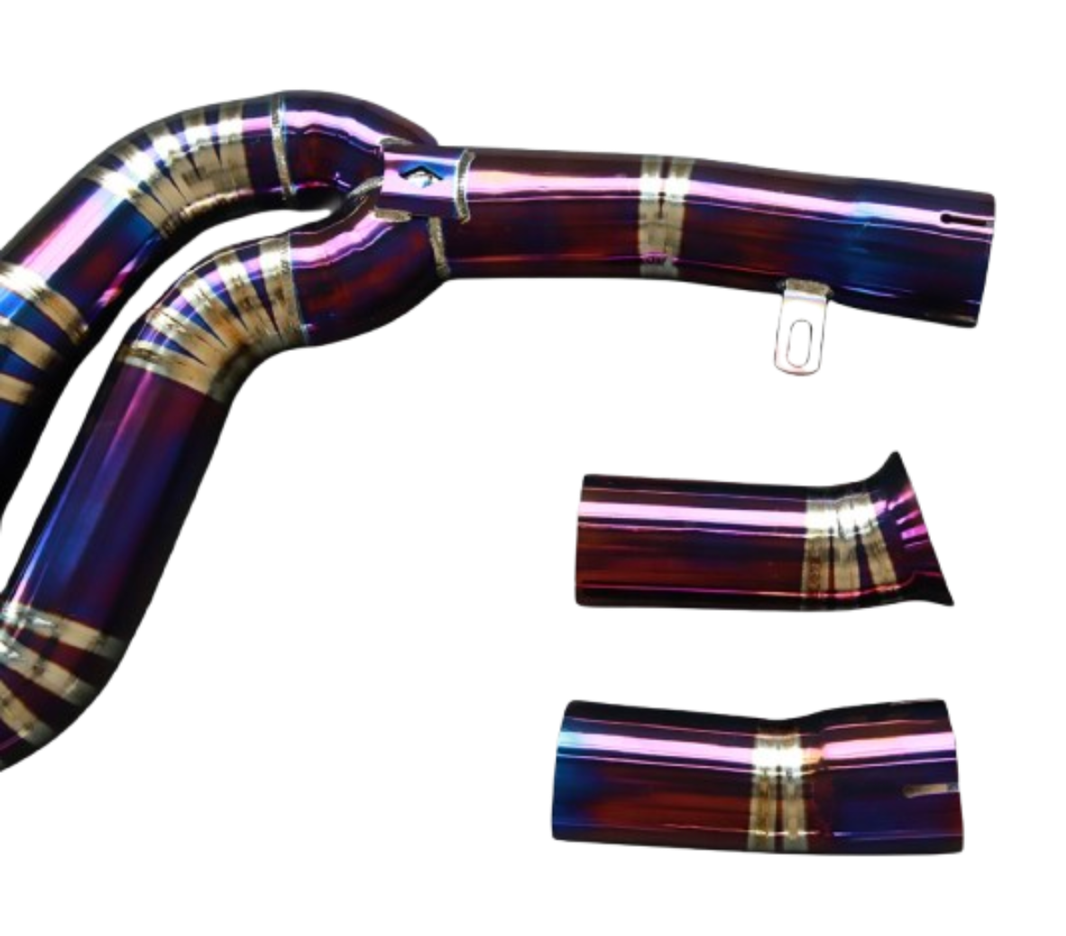 Toyota GR Supra A90 3.0L B58B30 Purple Titanium Cat-Back Exhaust