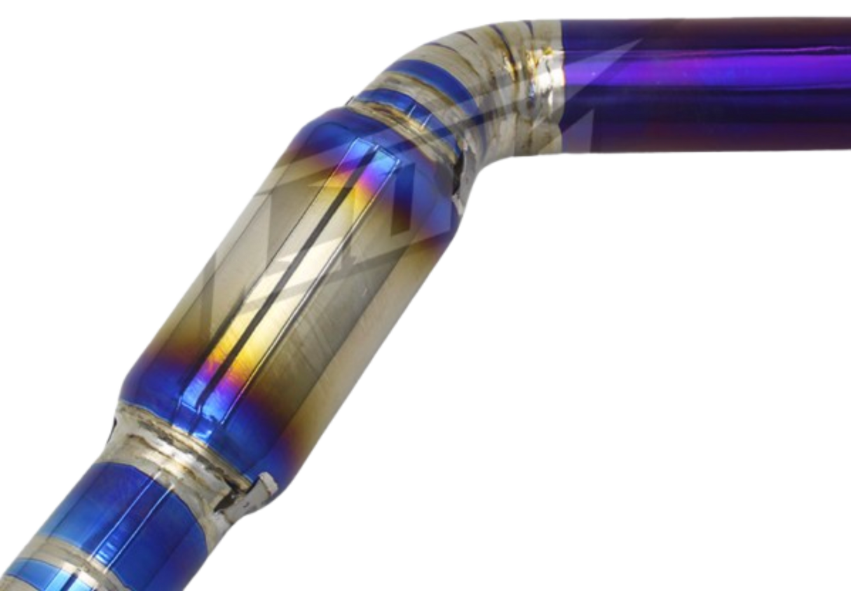 Toyota GR Supra A90 3.0L B58B30 3" Blue Titanium Cat-Back Exhaust