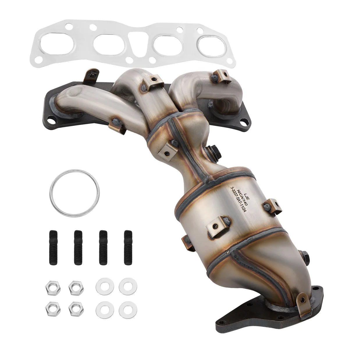 (08-15) Nissan Rogue 2.5L Front Exhaust Manifold Catalytic Converter