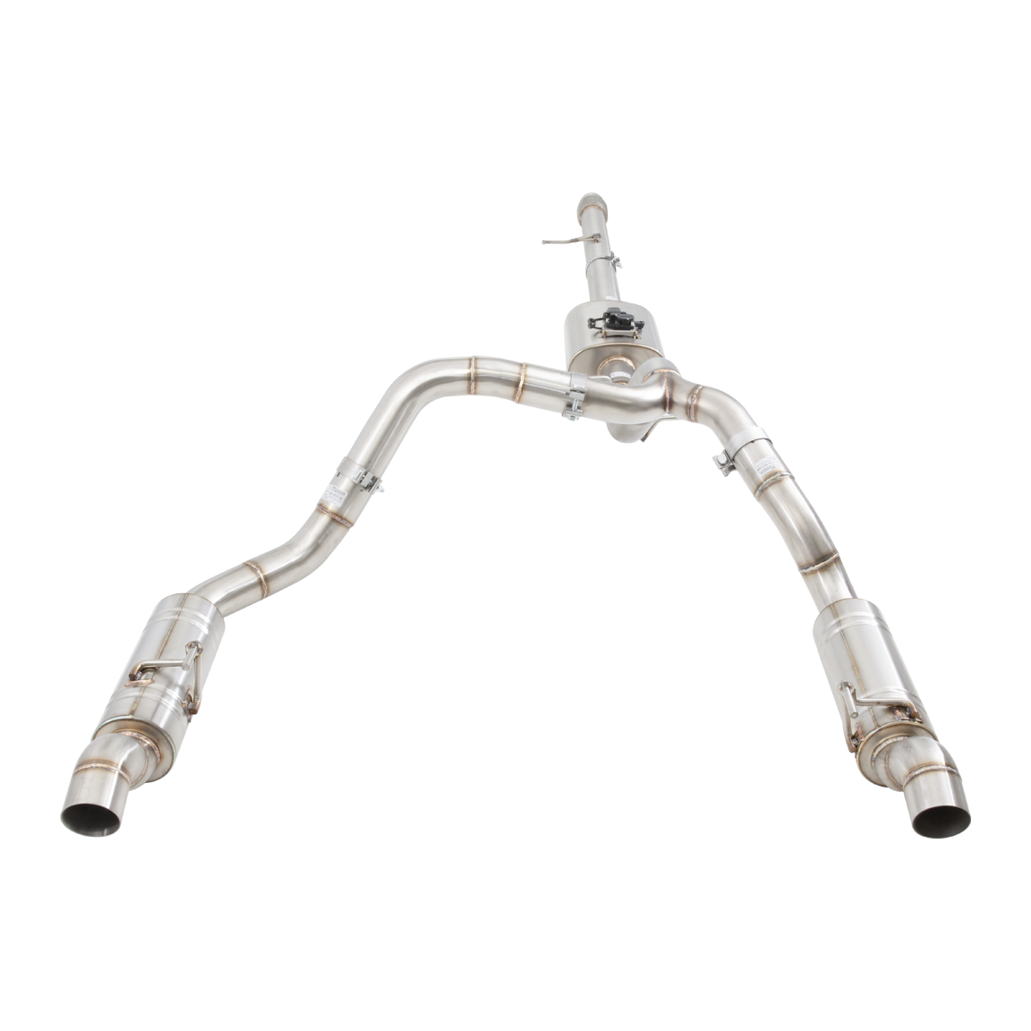 XForce (22-25) Silverado 1500 ZR2 304SS 3" Varex Valved Cat-Back Exhaust with 4" OD Tips