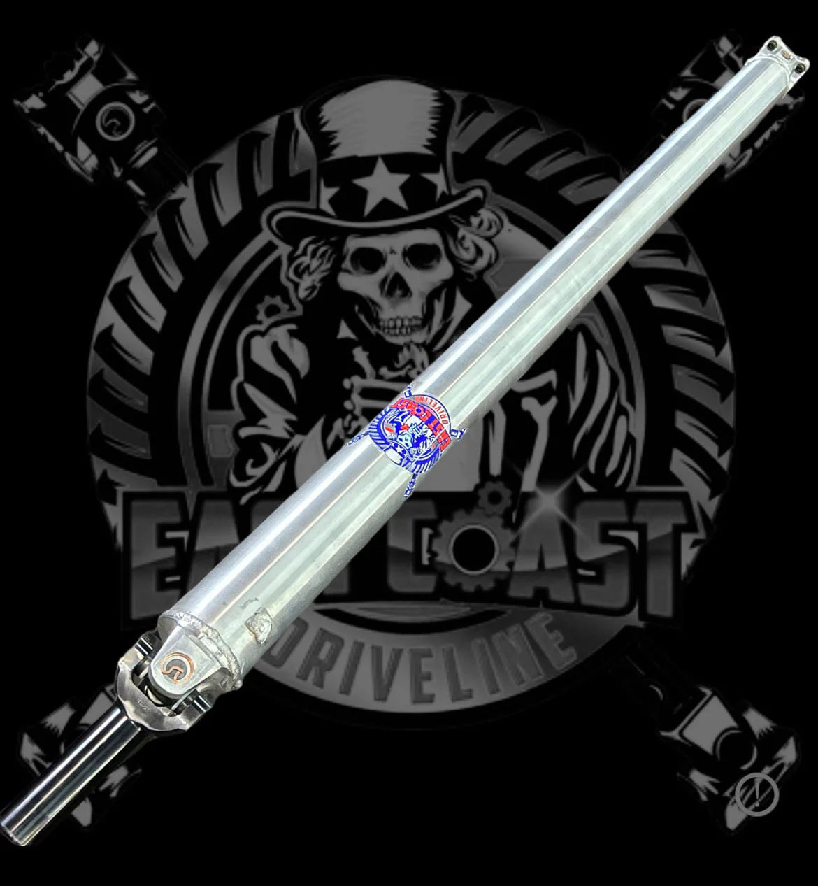 East Coast Driveline® (15-23) Dodge Charger V8 Driveshaft (TH400 Swapped with 8 Bolt ZF Differential Flange HD Driveshaft)