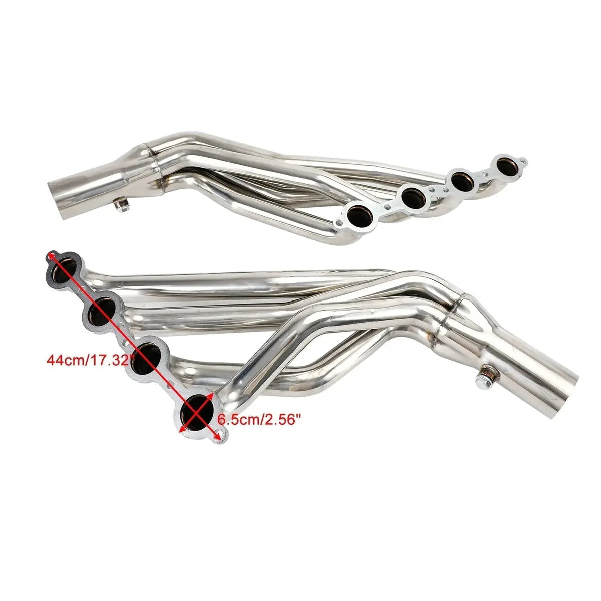 07-14 Silverado/Sierra 4.8L/5.3L/6.0L/6.2L Long Tube Exhaust Headers