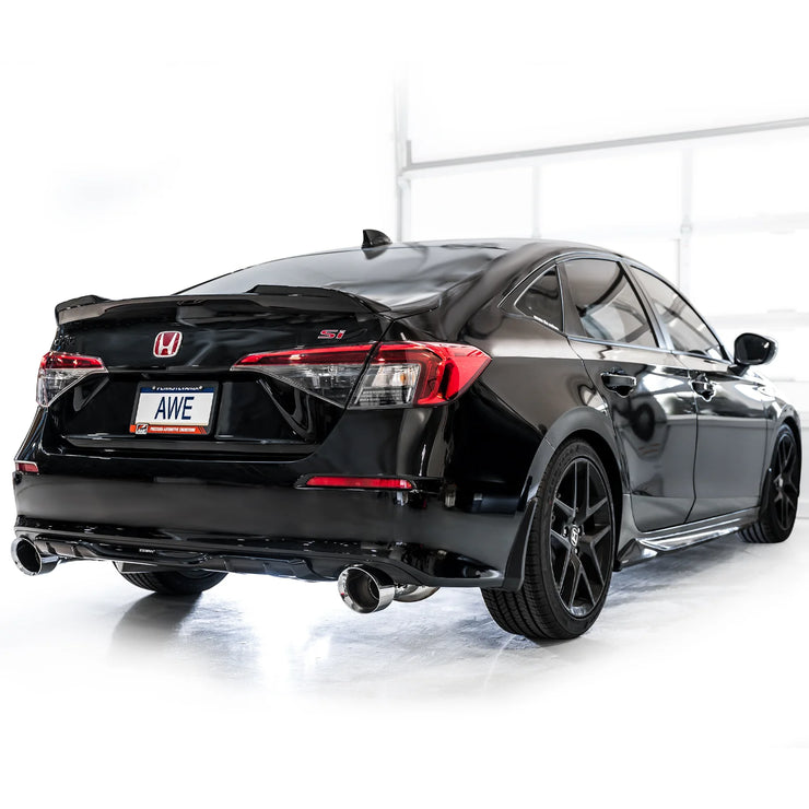 Awe Tuning® FE1 Civic Si/DE4 Acura Integra Track Edition 304SS 3" Cat-Back Exhaust System with 5" OD Tips