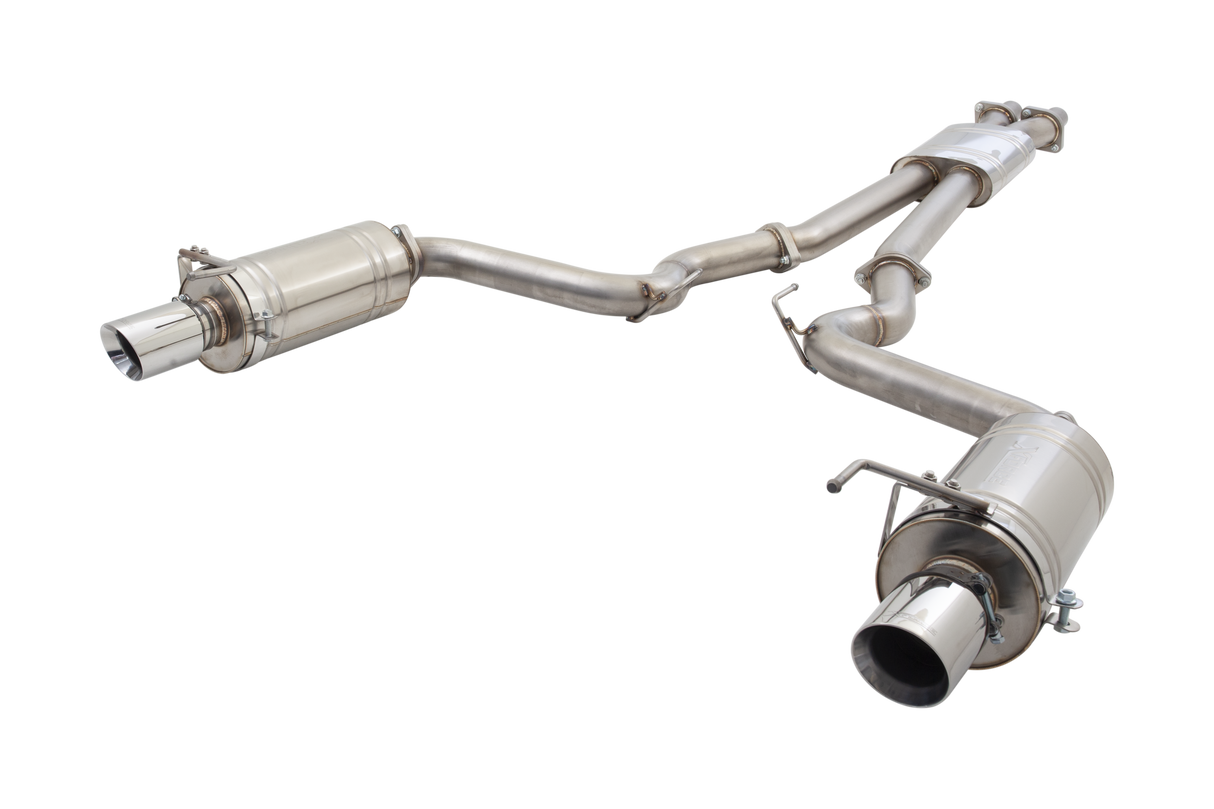 XForce (15-17) Mustang GT Fastback 304SS 3" Cat-Back Exhaust with 4" OD Tips