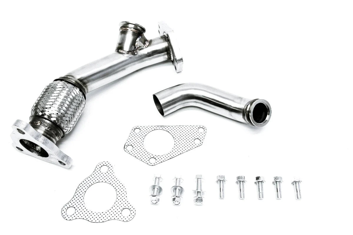 PLM® (02-21) WRX/STI/FXT/LGT/OXT EJ-Series 3-Bolt EWG Up Pipe with Turbosmart WG40 Gen V Wastegate