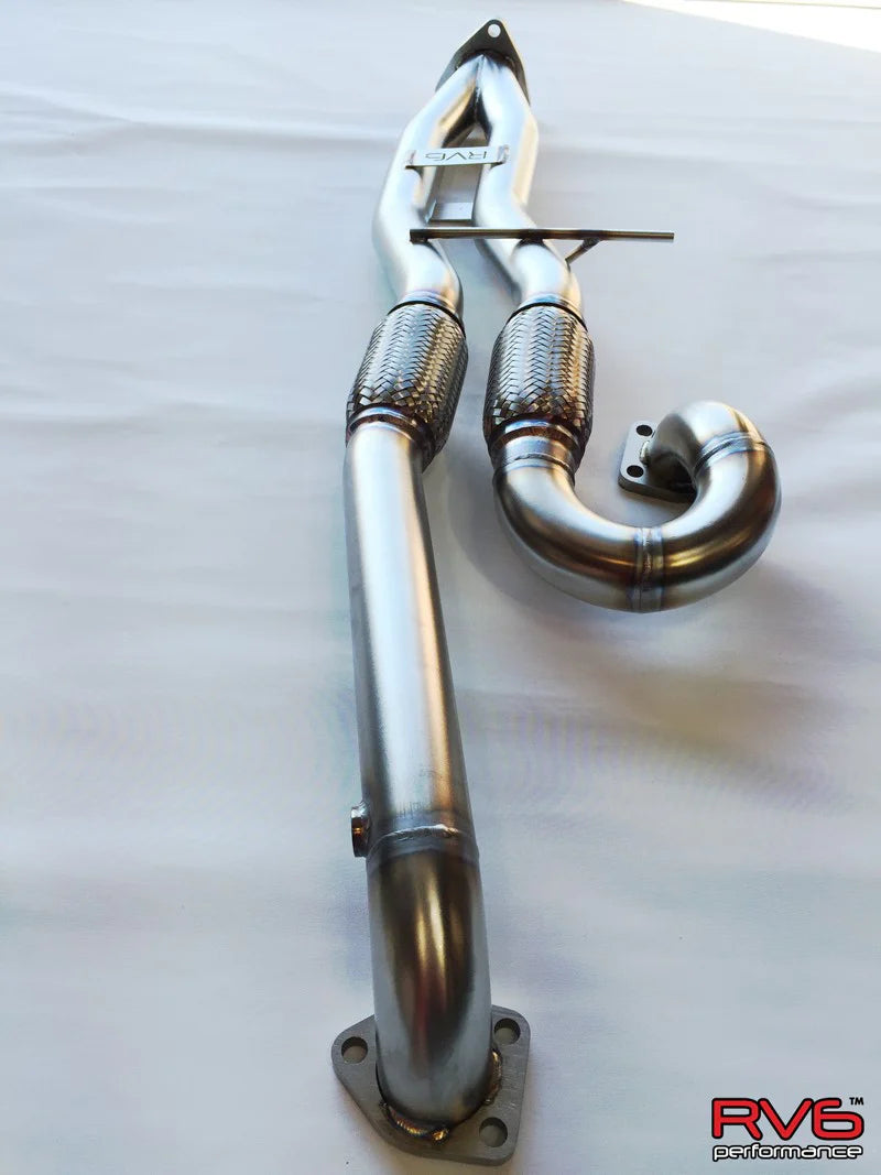 RV6 Performance® (13-17) Honda Accord Catted Long Tube J-Pipe Kit