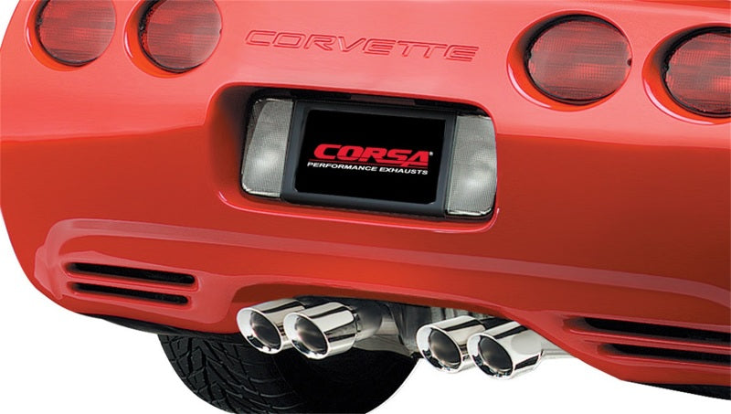 CORSA Performance 1997-2004 Chevrolet C5 Corvette Corsa Z06 5.7L V8 Black Xtreme Axle-Back Exhaust