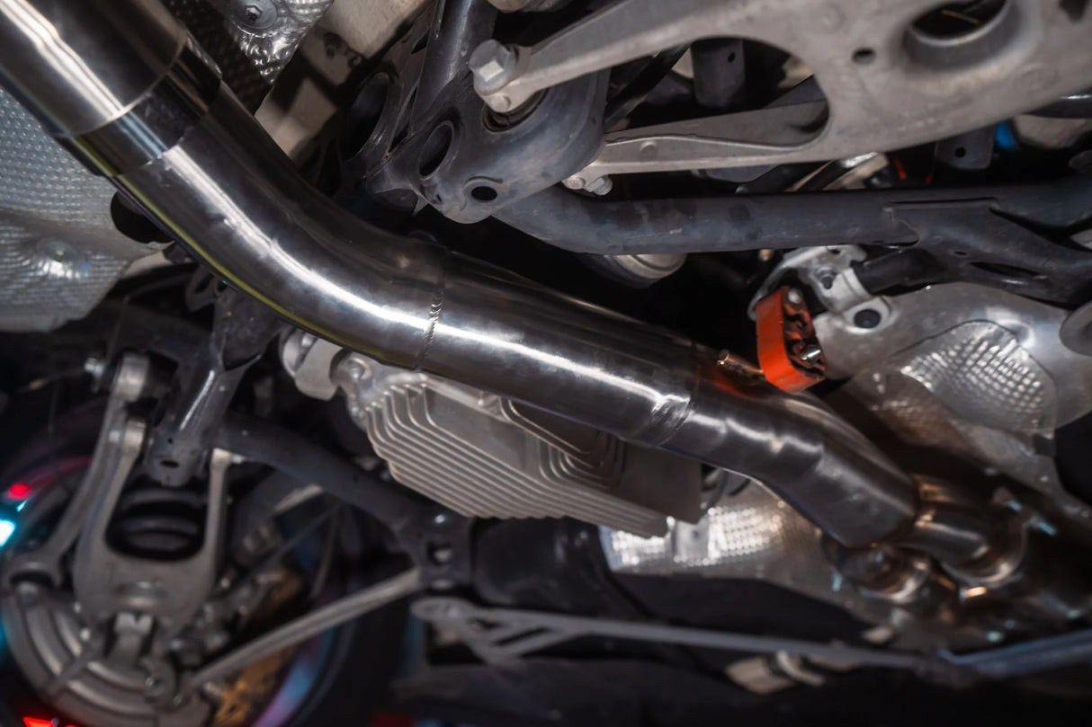 Valvetronic Designs® BMW M3/M4 F8x Valved Sport Cat-Back Exhaust with 4" OD Tips