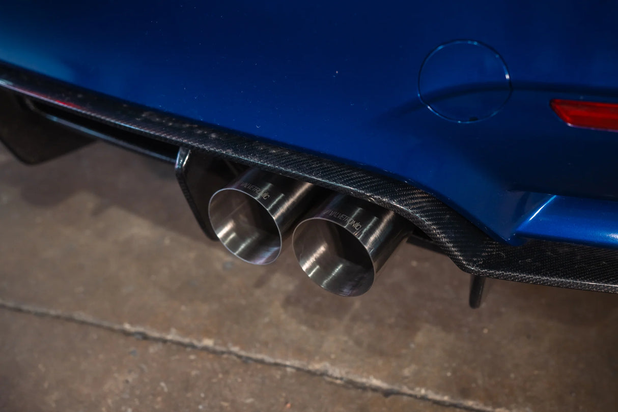 Valvetronic Designs® BMW M3/M4 F8x Valved Sport Cat-Back Exhaust with 4" OD Tips