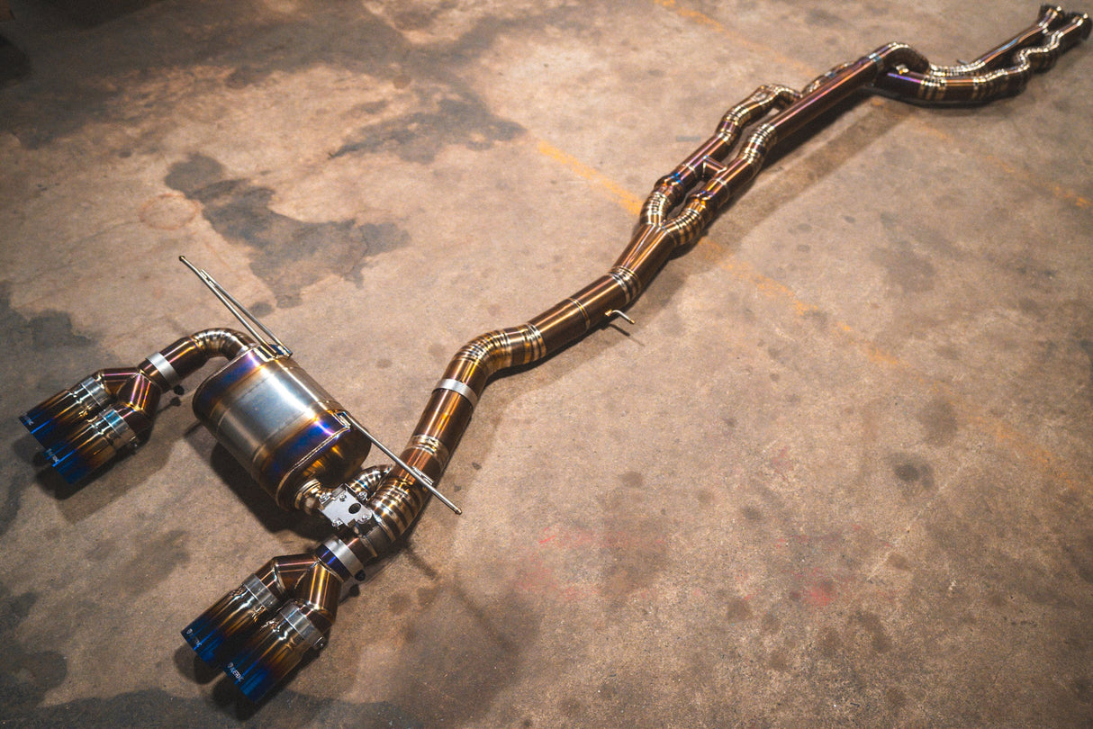 Valvetronic Designs® BMW M3/M4 F8x Valved Sport Cat-Back Exhaust with 4" OD Tips
