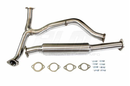 PLM® (15-21) Subaru WRX STI 304SS 3" Resonated Mid-Pipe Kit