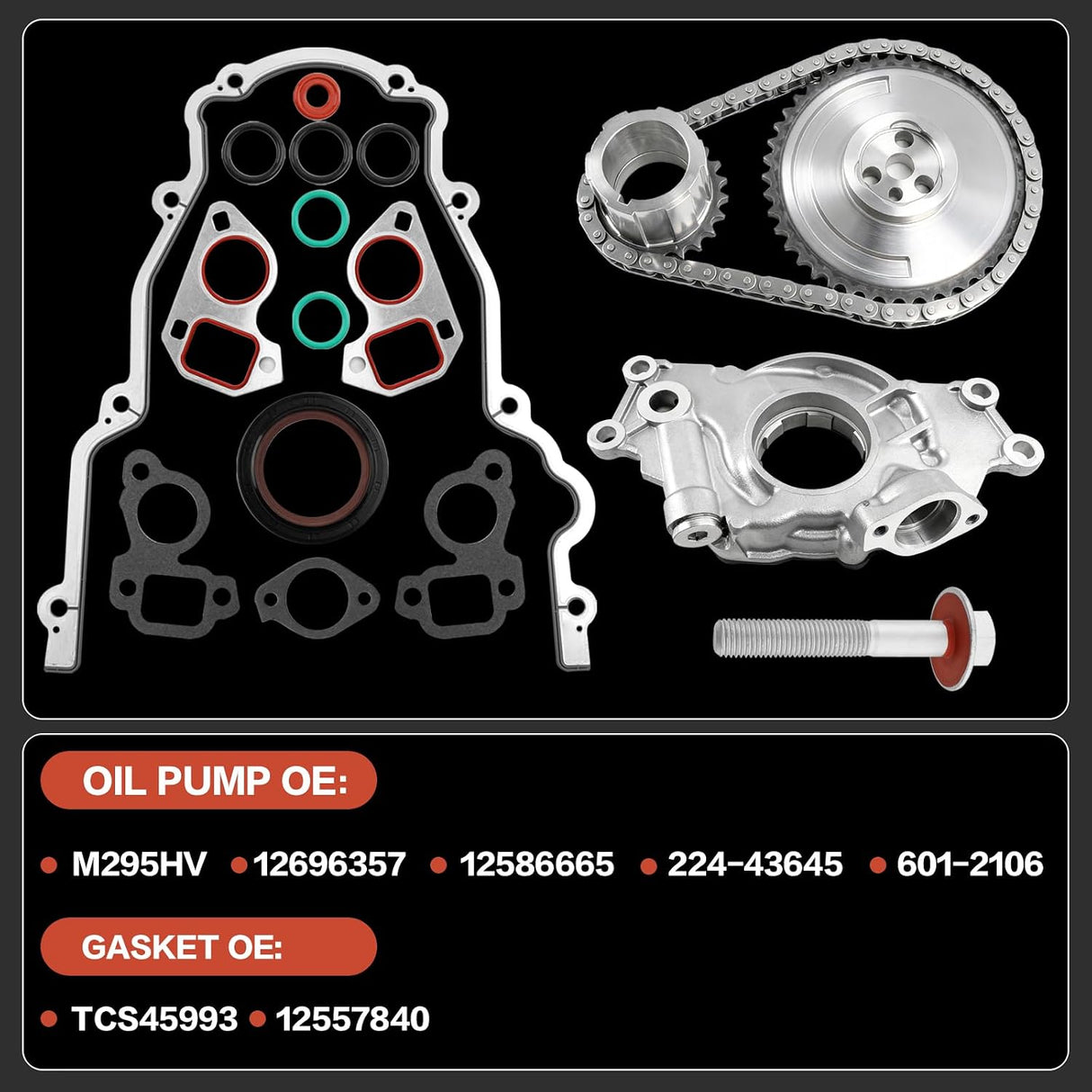 Silverado/Sierra/Tahoe/Yukon Engine Oil Pump/Timing Chain/Gaskets