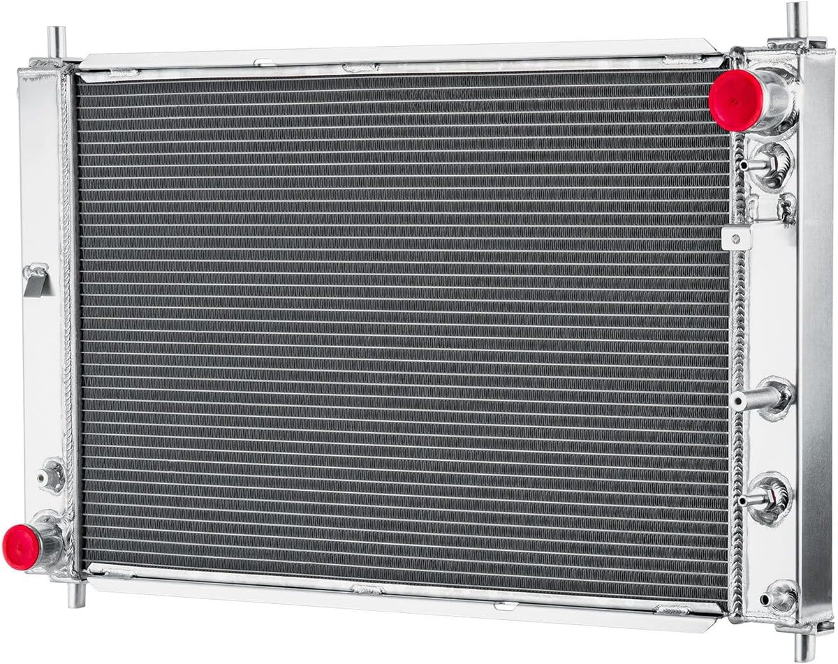 96-04 Ford Mustang 4.6L SN95 Dual Fan 4-Row HD Aluminum Radiator