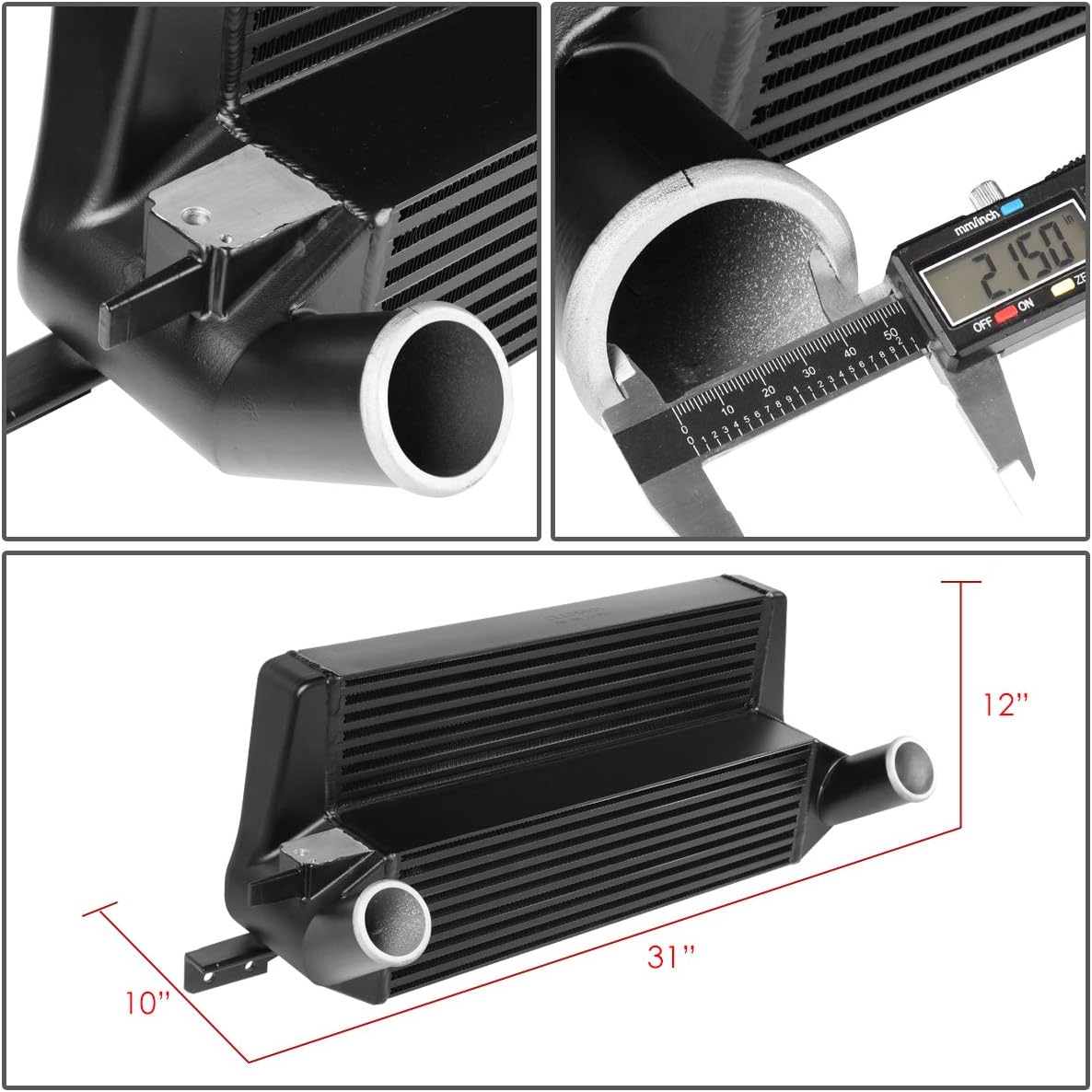 2015-2023 Ford Mustang S550 EcoBoost 2.3l High Capacity Intercooler