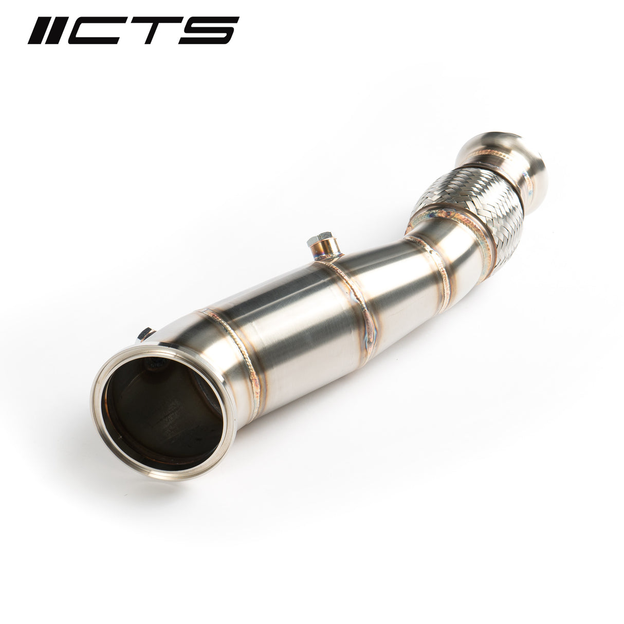 CTS Turbo® (16+) BMW/GR Supra B46B20 304S 3" 200 Cell Catted Down Pipe