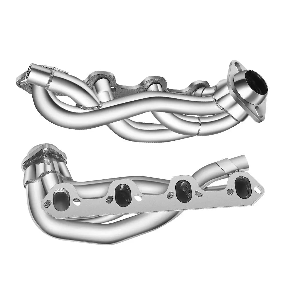 (87-95) Ford Bronco/F-150/F-250 5.8L 304SS 3" Short Tube Headers