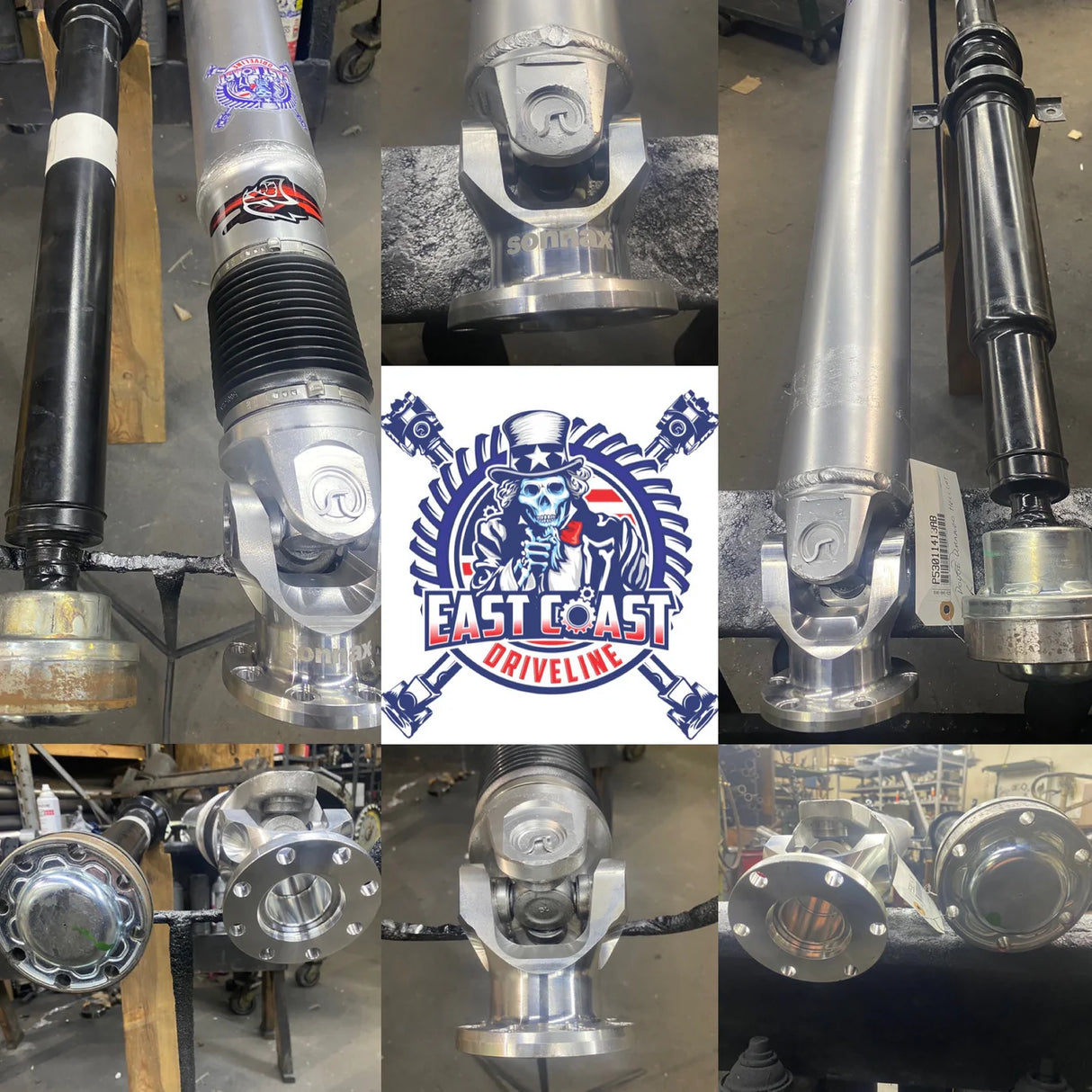 East Coast Driveline® SRT Hellcat/Demon/Redeye 3.5”x.083” D.O.M Racing Steel 1-Piece Driveshaft (3.5" OD-800 HP)