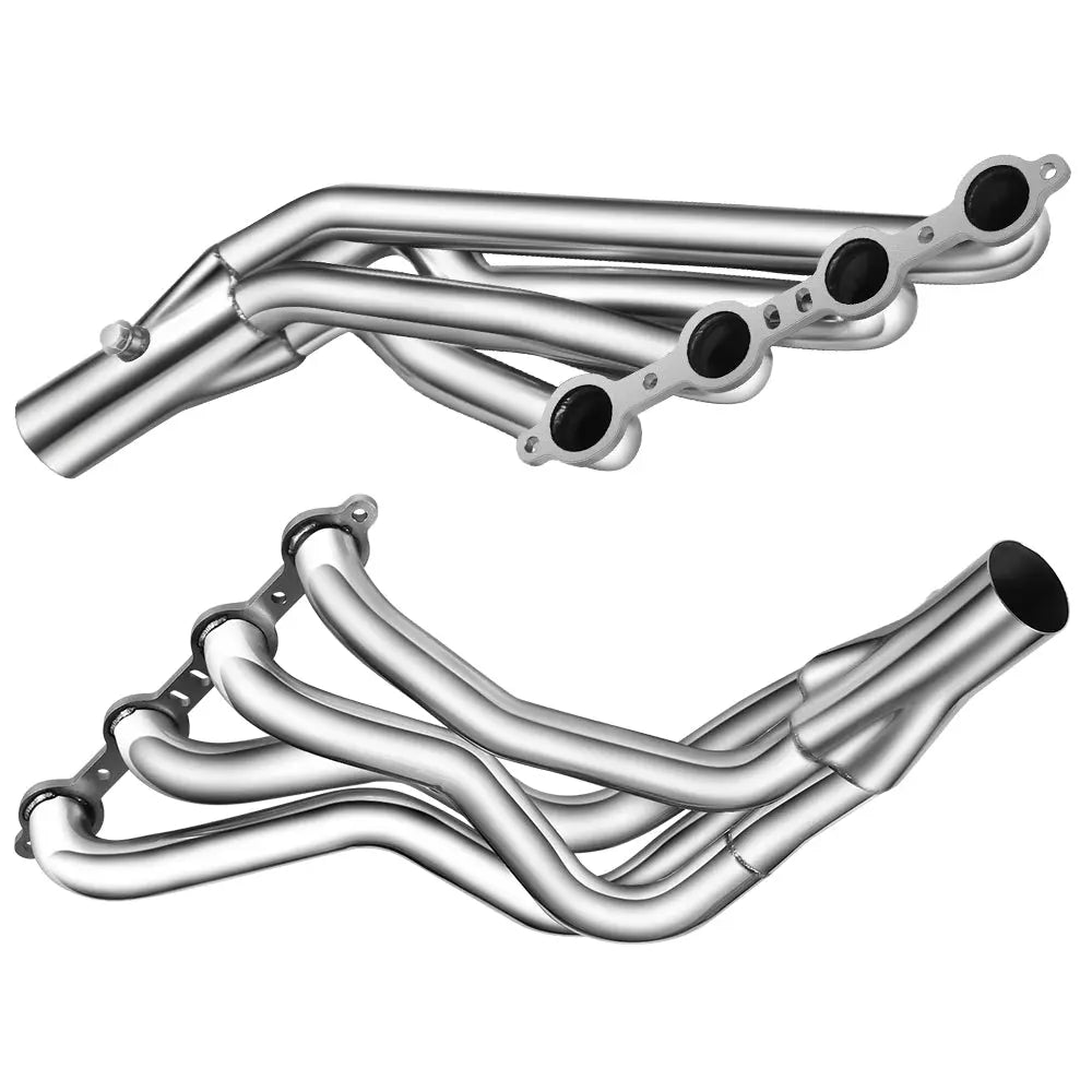 Flashark® (98-02) Camaro/Firebird LS1 1-7/8" Long Tube Headers with Catless Y-Pipe