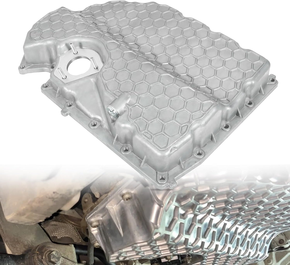 15+ Audi/Volkswagen EA888 1.8L/2.0L Aluminum Lower Engine Oil Pan