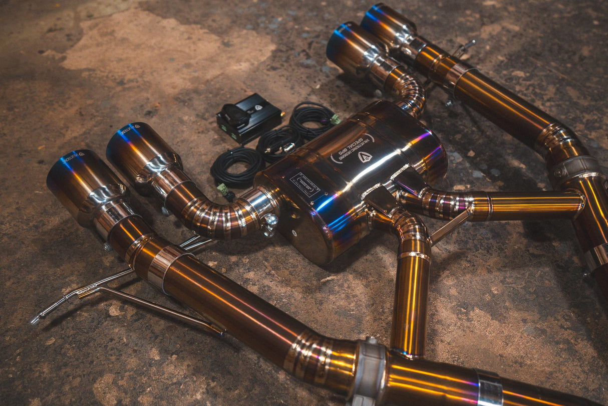 Valvetronic Designs® (20-25) BMW M3/M4 G8x Valved Sport Cat-Back Exhaust with 4" OD Tips