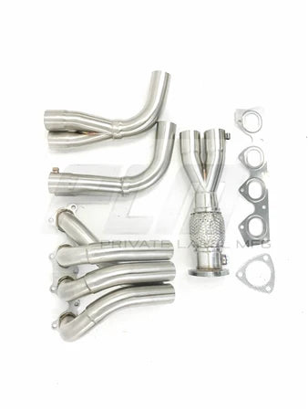 PLM® Power Driven H-Series H22 F20B Tri-Y V2 Header Flex Pipe