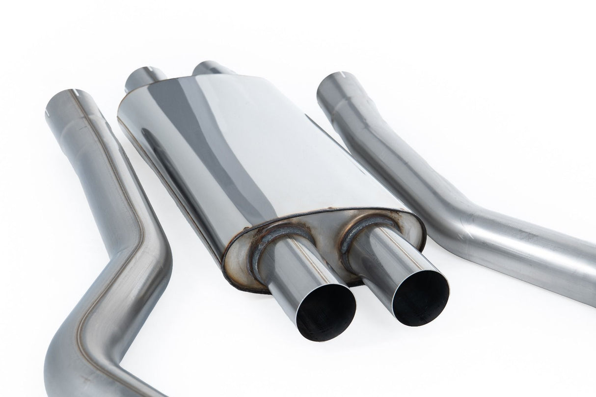 Milltek® (15-26) Ford Mustang EcoBoost Fastback Valved Resonated Cat-Back Exhaust