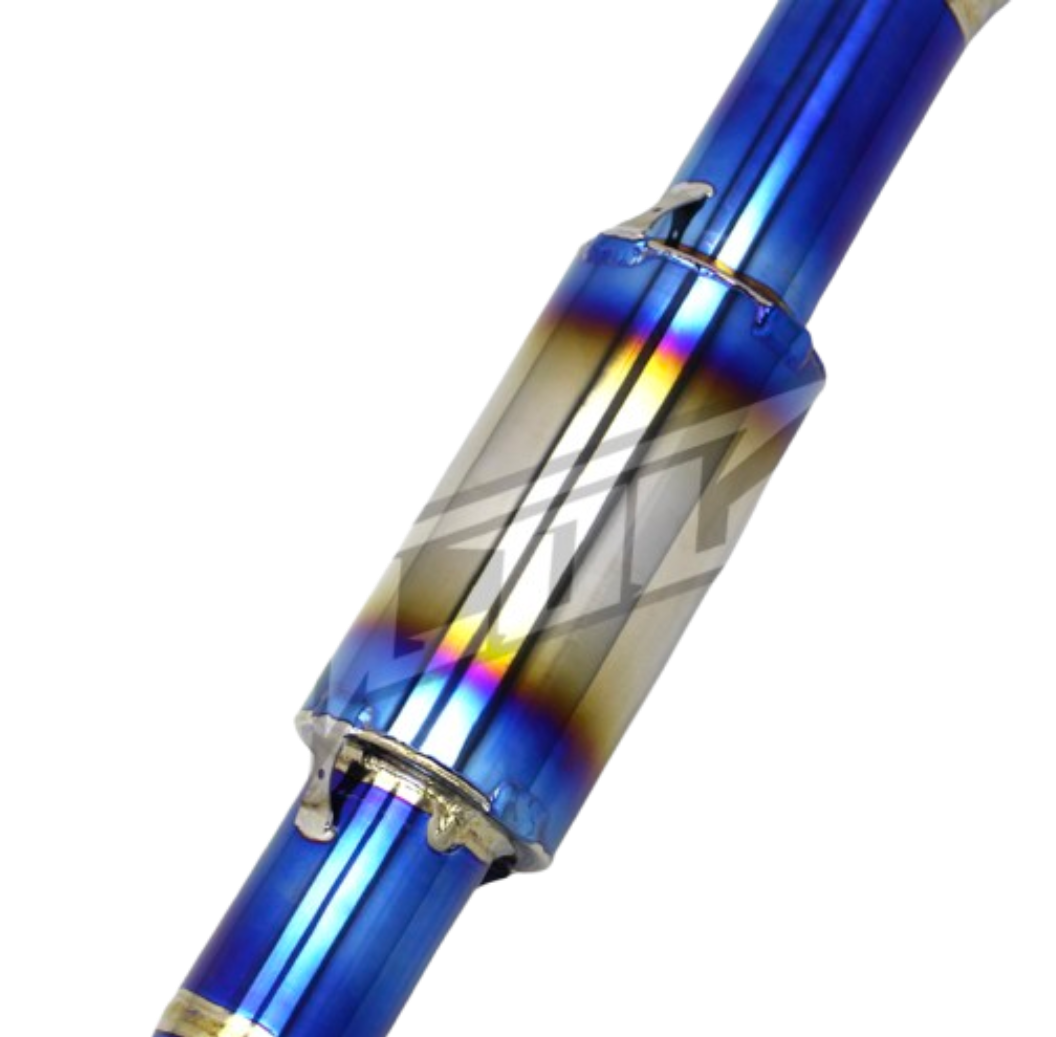Kingman Speed® (17-21) Honda Civic Type-R FK8 Valved Blue Titanium Cat-Back Exhaust