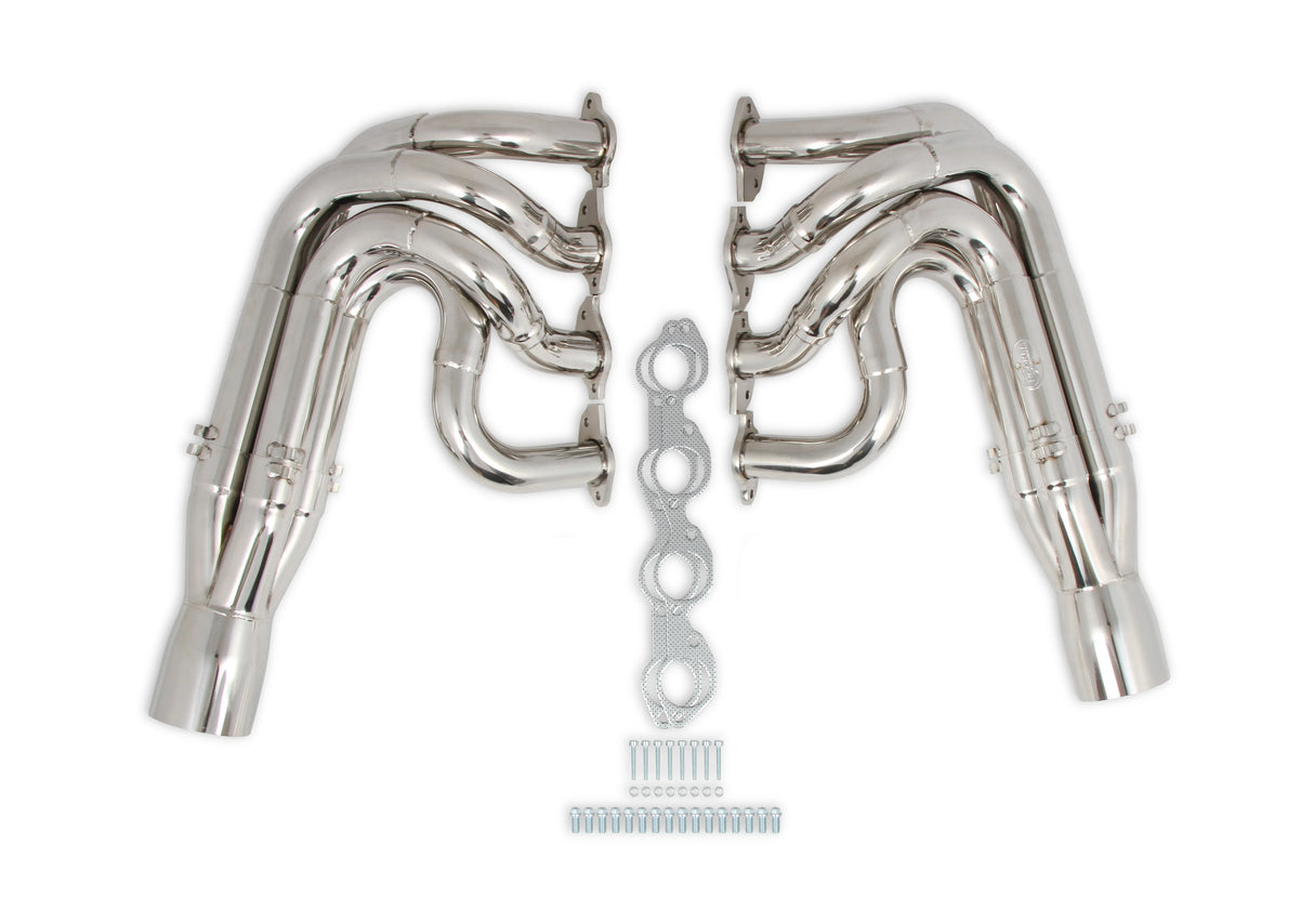 Hooker #2502-2HKR Big Block Chevy 3-Step Dragster Polished Racing Headers