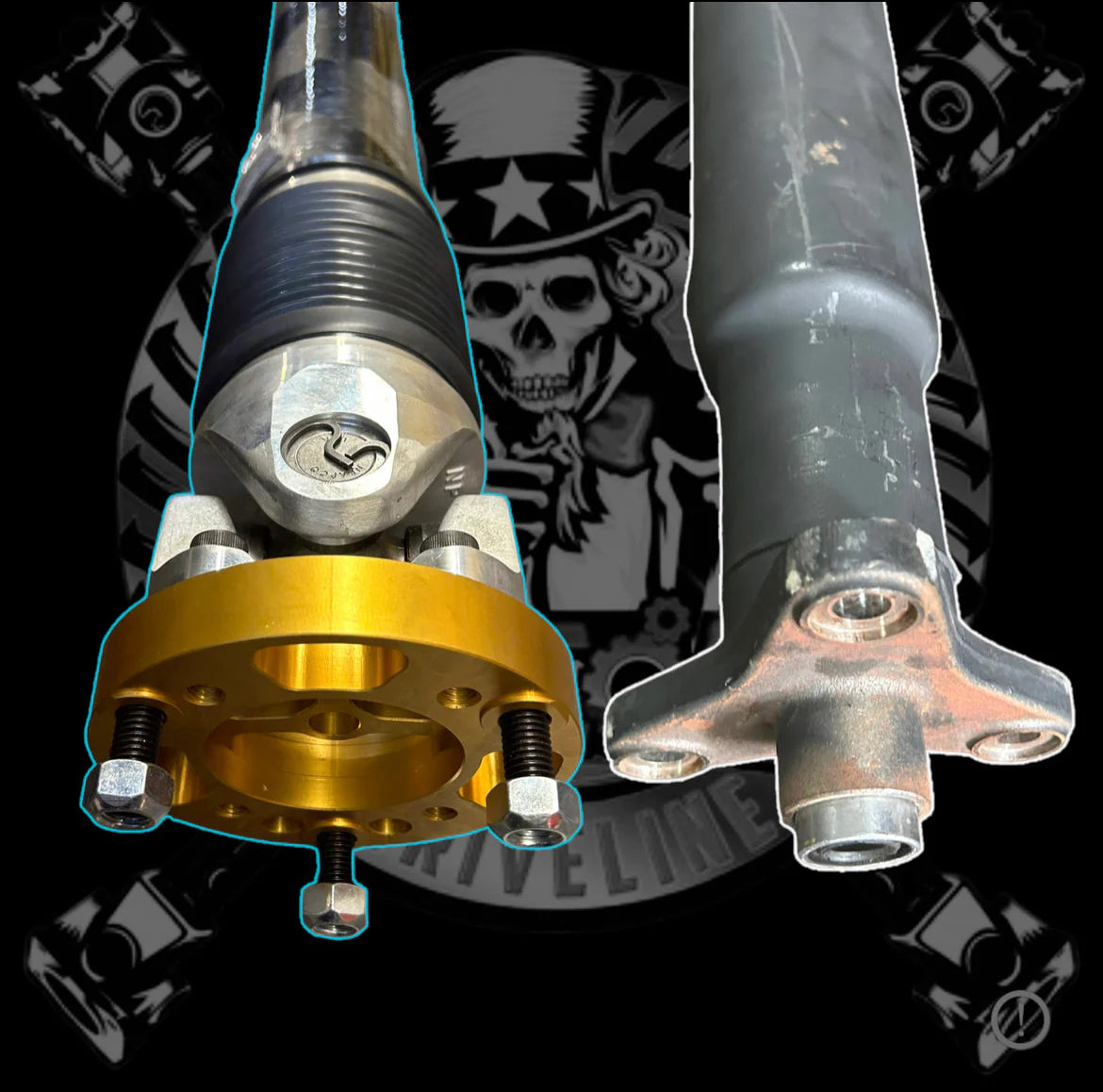 East Coast Driveline® (14-20) BMW M3/M4 F8x 3" x .125" 1-Piece Driveshaft