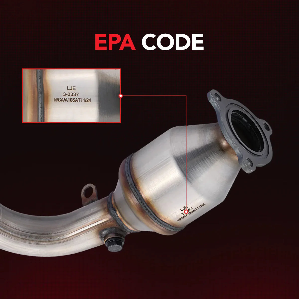 10-15 GM Captiva/Equinox/Terrain 2.4L 409SS EPA Catalytic Converter