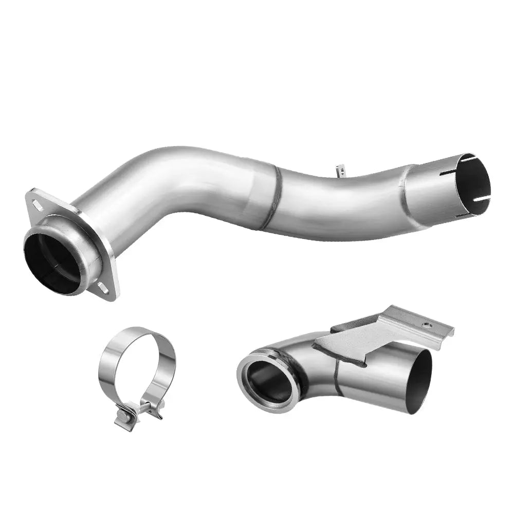 F-250/F-350/F-450 6.7L PowerStroke 4" Catless Exhaust Down Pipe