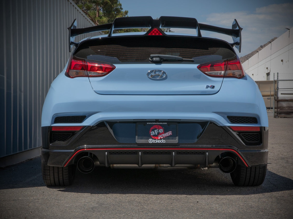 Takeda® (21-22) Hyundai Veloster N 304SS 3" Axle-Back Exhaust System
