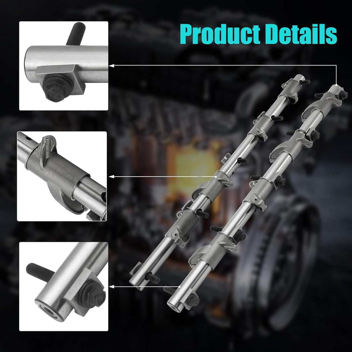 Kingman Speed® GEN III HEMI 5.7L OE Intake & Exhaust Rocker Arm Shaft Assembly