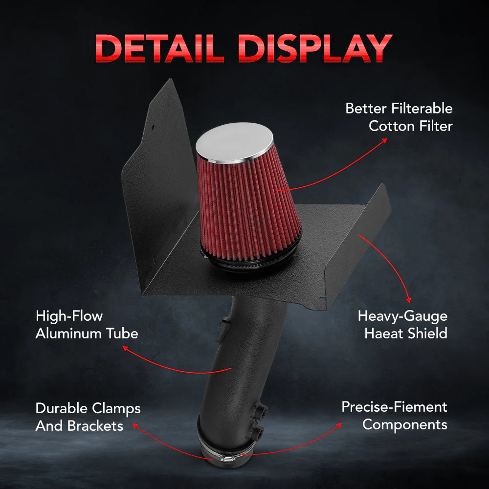 (12-15) Toyota Tundra 5.7L Cold Air Intake with Dry Filter