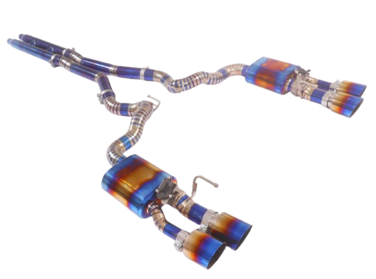 Ford Mustang S650 Dark Horse/GT 5.0L 3" Titanium Cat-Back Exhaust